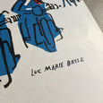 Affiche originale Préfecture de Police de Luc Marie Bayle - défilé du 14 juillet