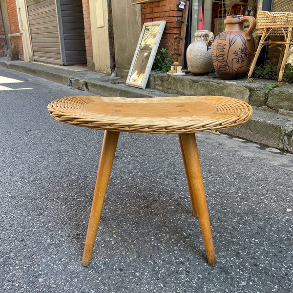 Tabouret par Jan Kalous pour Uluv, Tchécoslovaquie, années 1960