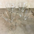 Lot de 4 verres en cristal Christofle