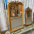 Grand miroir doré Louis Philippe