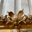 Grand miroir doré Louis Philippe