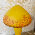 Grande lampe champignon en pâte de verre - Vianne