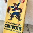 Boîte en carton des laines du Chat Potté