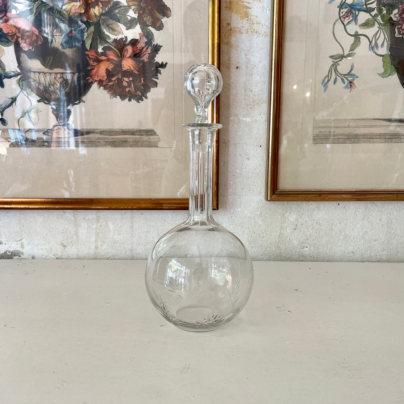 Carafe à vin en cristal