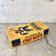 Boîte en carton des laines du Chat Potté