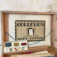 Boîte de peinture en bois "Couleurs sans danger"