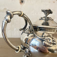 Théière Art Nouveau en métal argenté Christofle