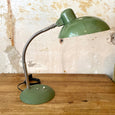 Lampe de bureau vintage SIS verte