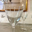 Lot de 4 verres en cristal Christofle