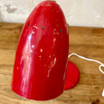 Petite lampe de bureau années 50 rouge