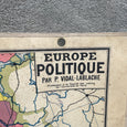 Carte géographique Europe n°13 Vidal Lablache