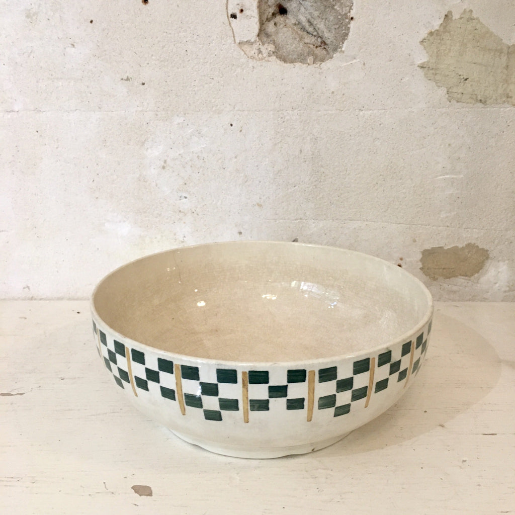 Saladier en faïence Chantilly Terre de Fer HBC