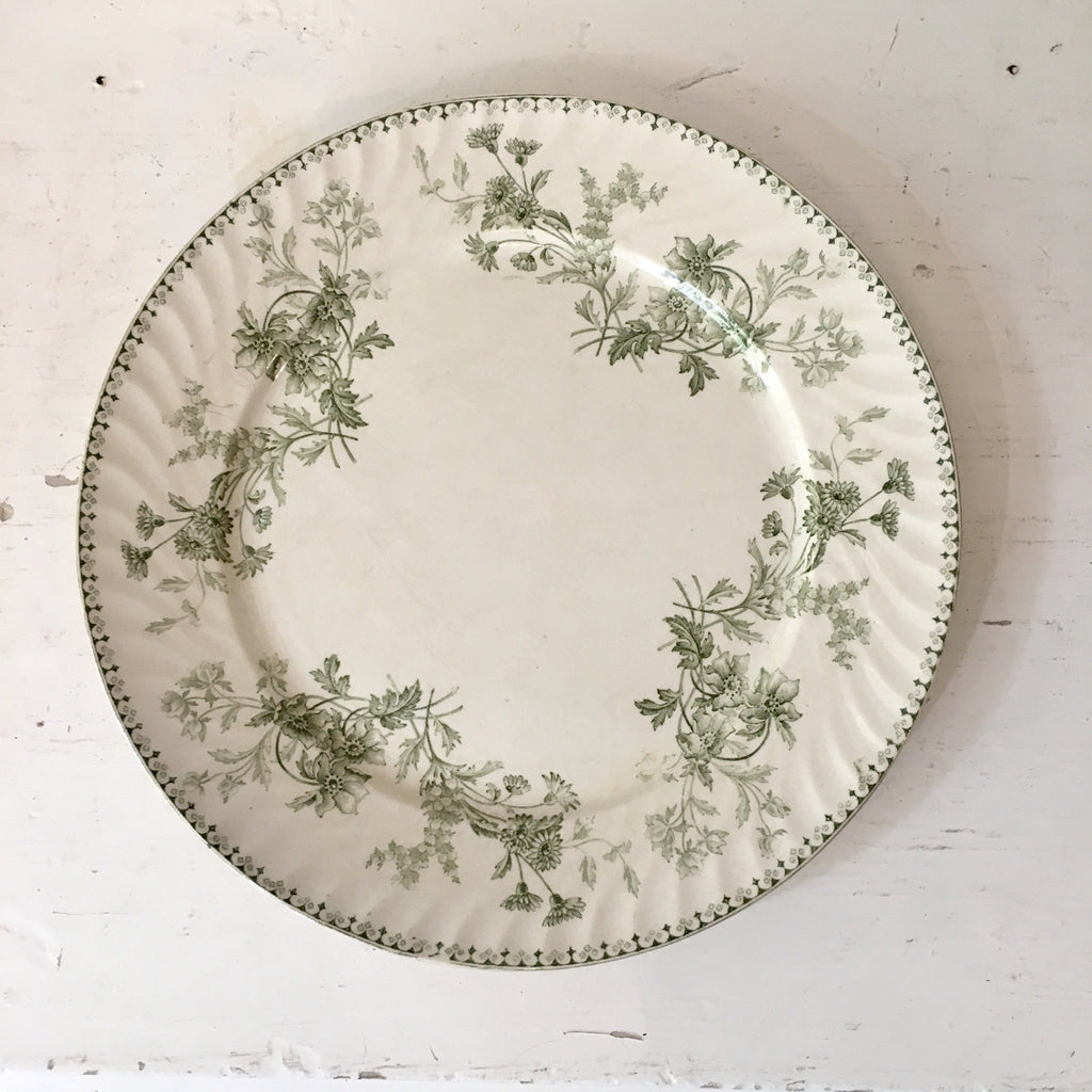 Plat rond Sarreguemines Elvire diamètre 31 cm