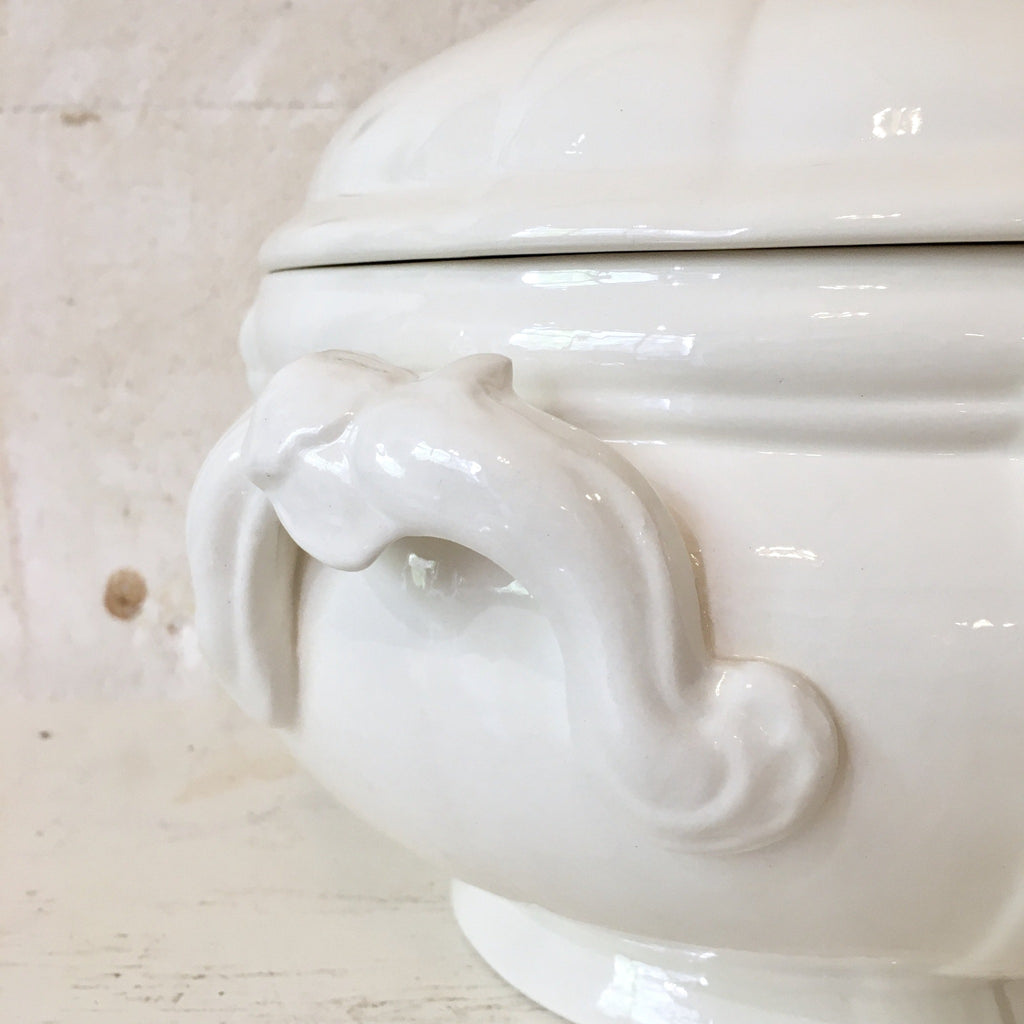 Soupière Sarreguemines écrue