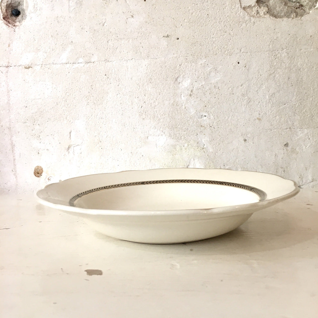 Assiette creuse " Turenne " Digoin Sarreguemines