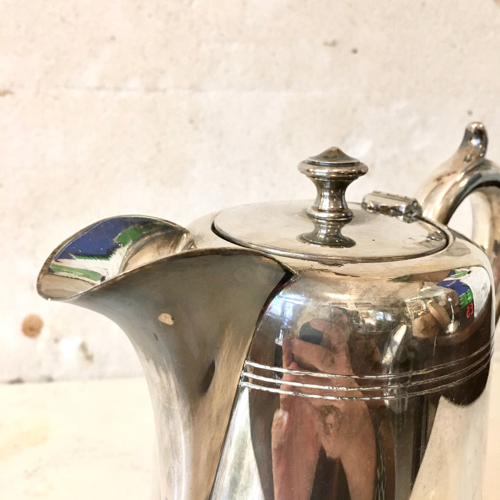 Cafetière métal argenté EPNS