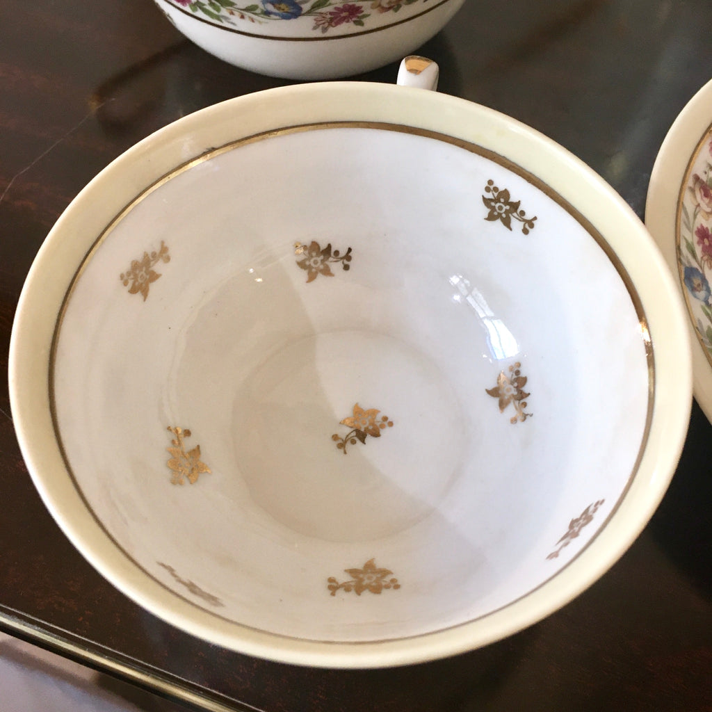 Service à café porcelaine de Limoges