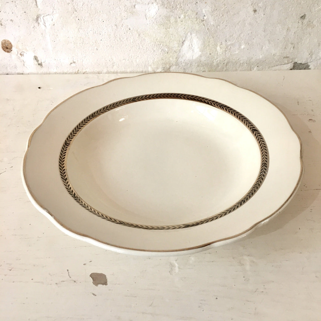 Assiette creuse " Turenne " Digoin Sarreguemines