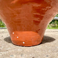 Cache-pot évasé céramique argile rouge Christine Zirk