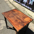 Petite table / bureau d'appoint en bois