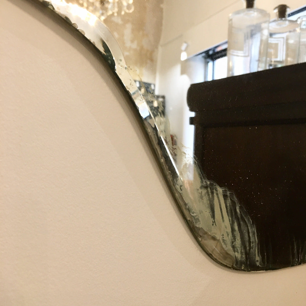 Miroir années 20 forme baroque