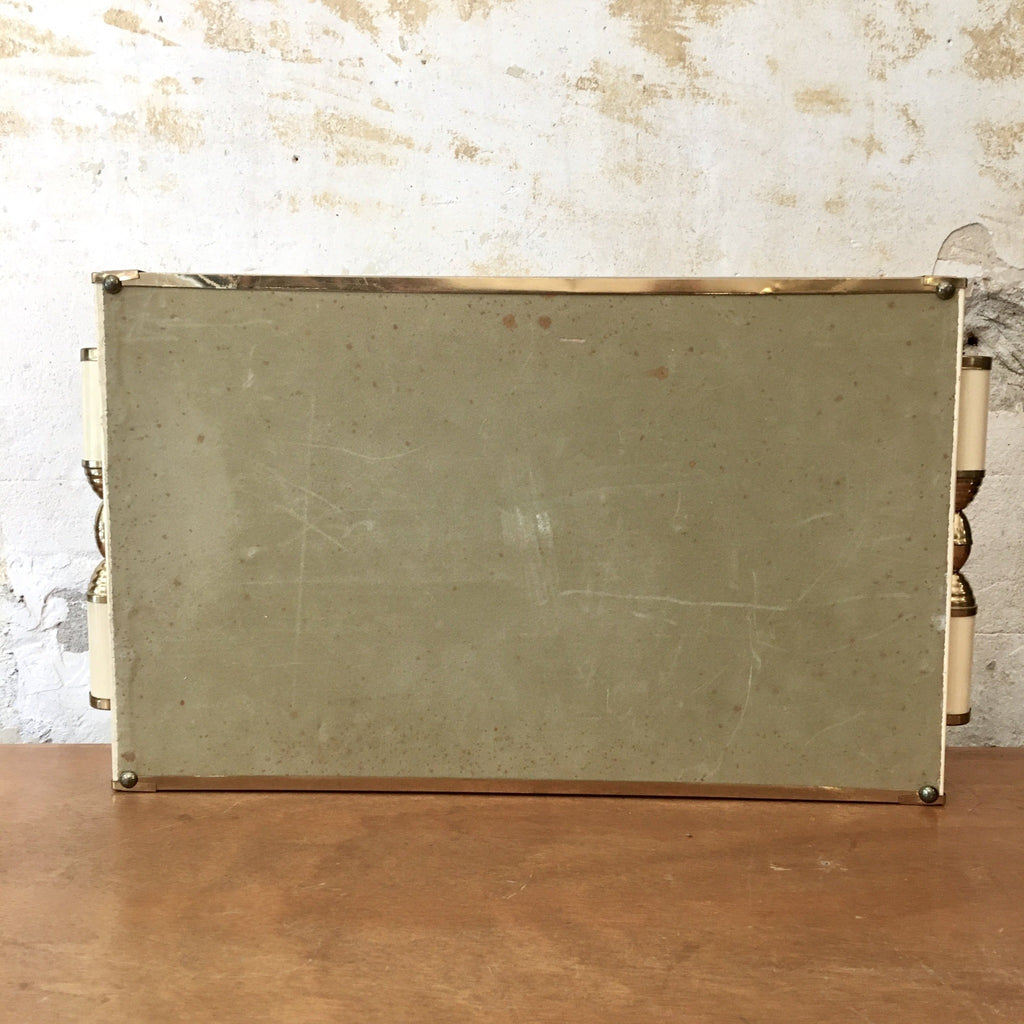 Plateau miroir Art Déco