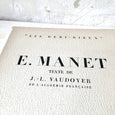 Livre illustré " Les Demi-Dieux " - Edouard Manet