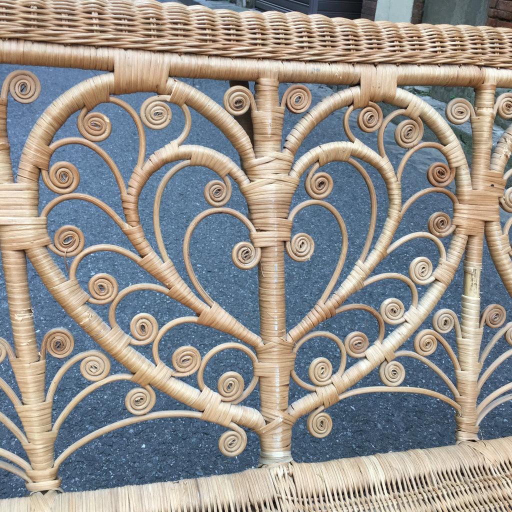 Canapé banquette peacock