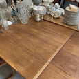 Table à manger en bois Art Déco avec 2 rallonges