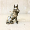 Figurine de chien en laiton