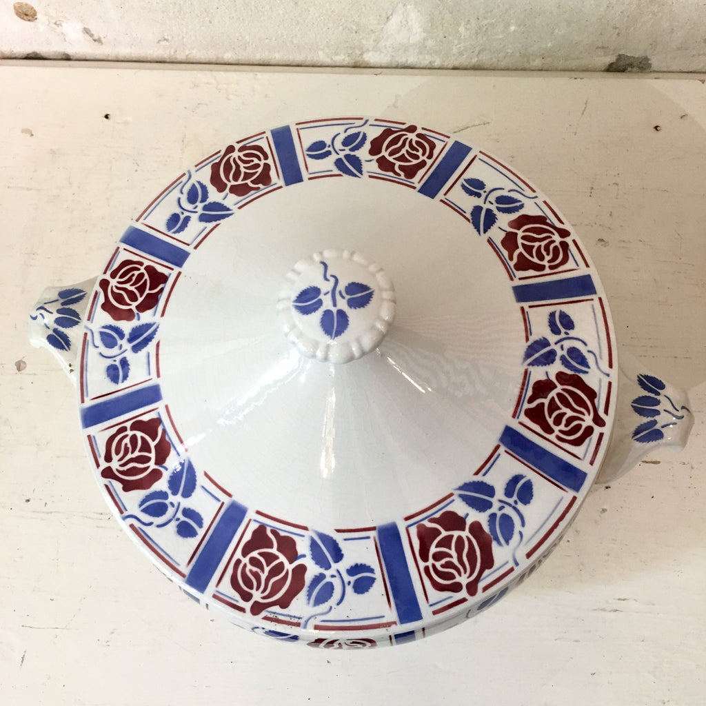 Soupière " Tabarin " de Sarreguemines