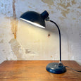 Lampe de bureau vintage bleue