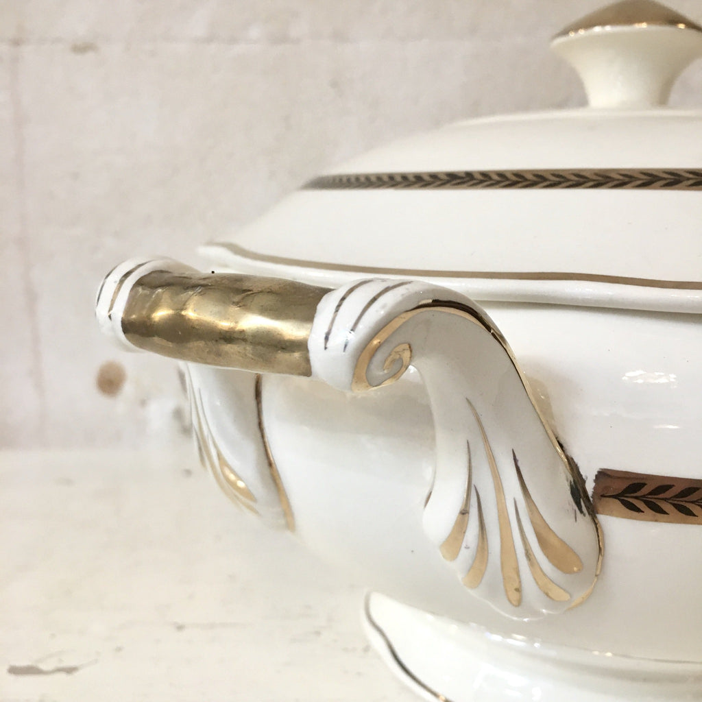 Soupière " Turenne " Digoin Sarreguemines