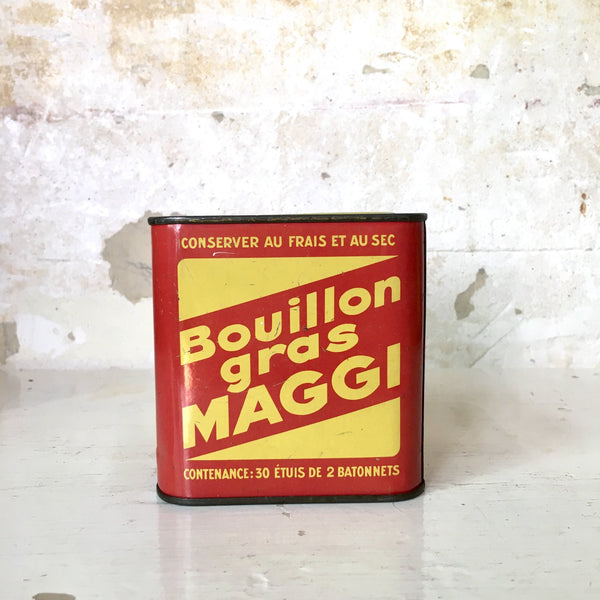 Grande boîte carrée bouillon gras Maggi