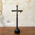 Crucifix Napoléon III en bois noirci