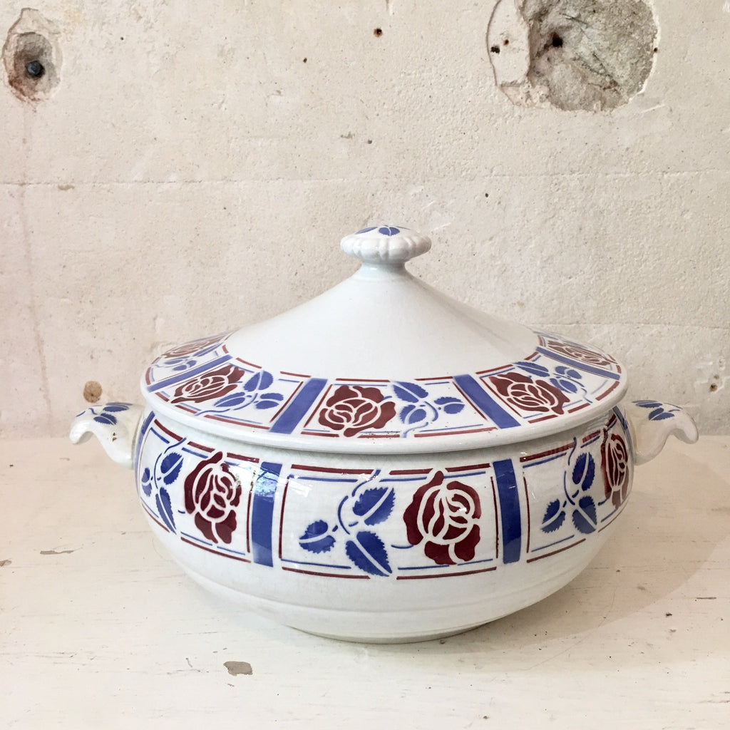 Soupière " Tabarin " de Sarreguemines