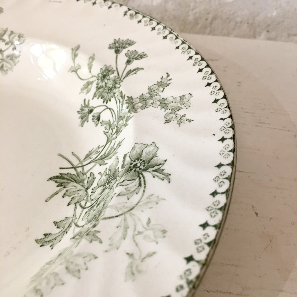 Assiette creuse Sarreguemines Elvire