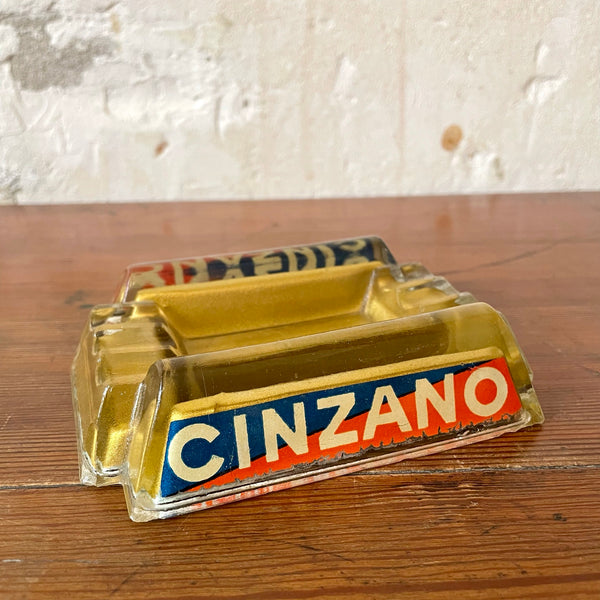 Cendrier publicitaire Cinzano années 50
