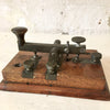 Machine à morse base en bois et laiton