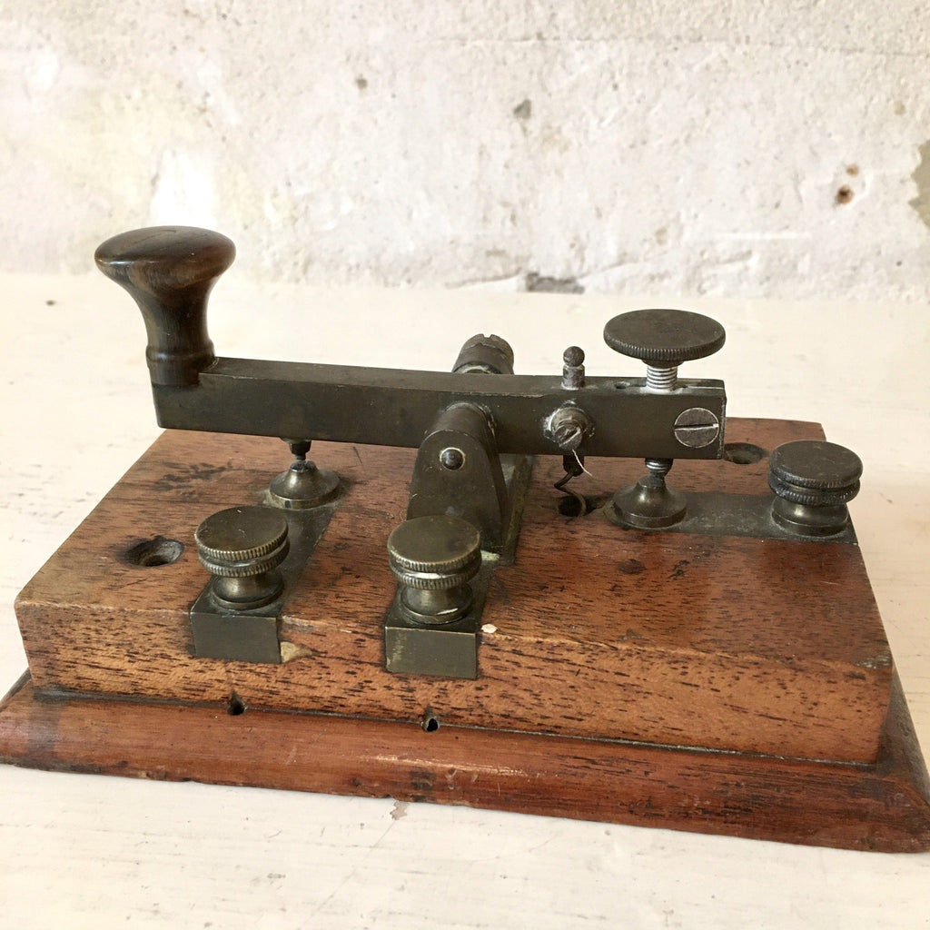 Machine à morse base en bois et laiton