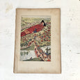 Planche illustrée de Pierre Noury 1931 - Gulliver à Lilliput de Swift
