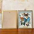 Planche de papillons imprimée Collection M.F.