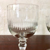Lot de 2 verres ballon en cristal