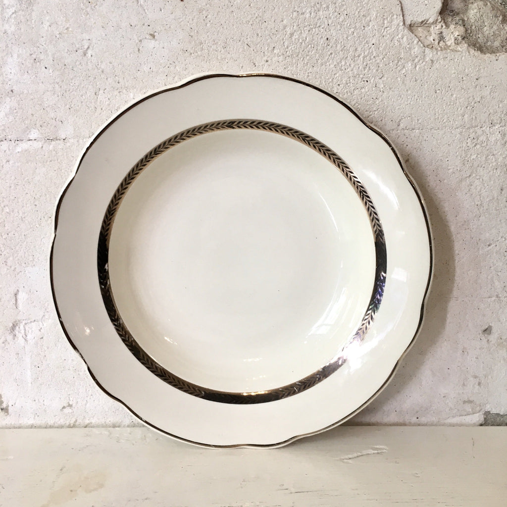 Assiette creuse " Turenne " Digoin Sarreguemines