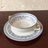 Paire de tasses en porcelaine de Limoges Charles Ahrenfeldt