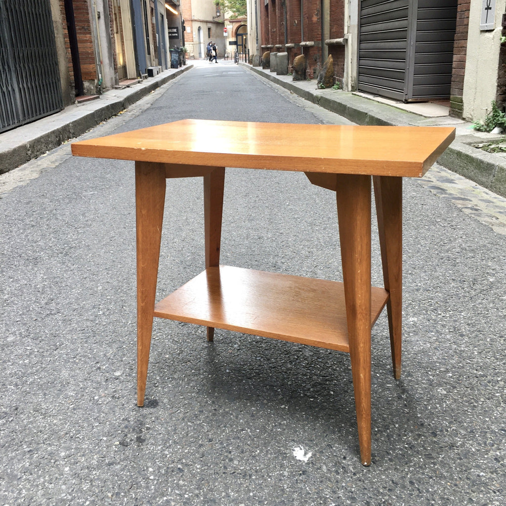 Table d'appoint pieds compas