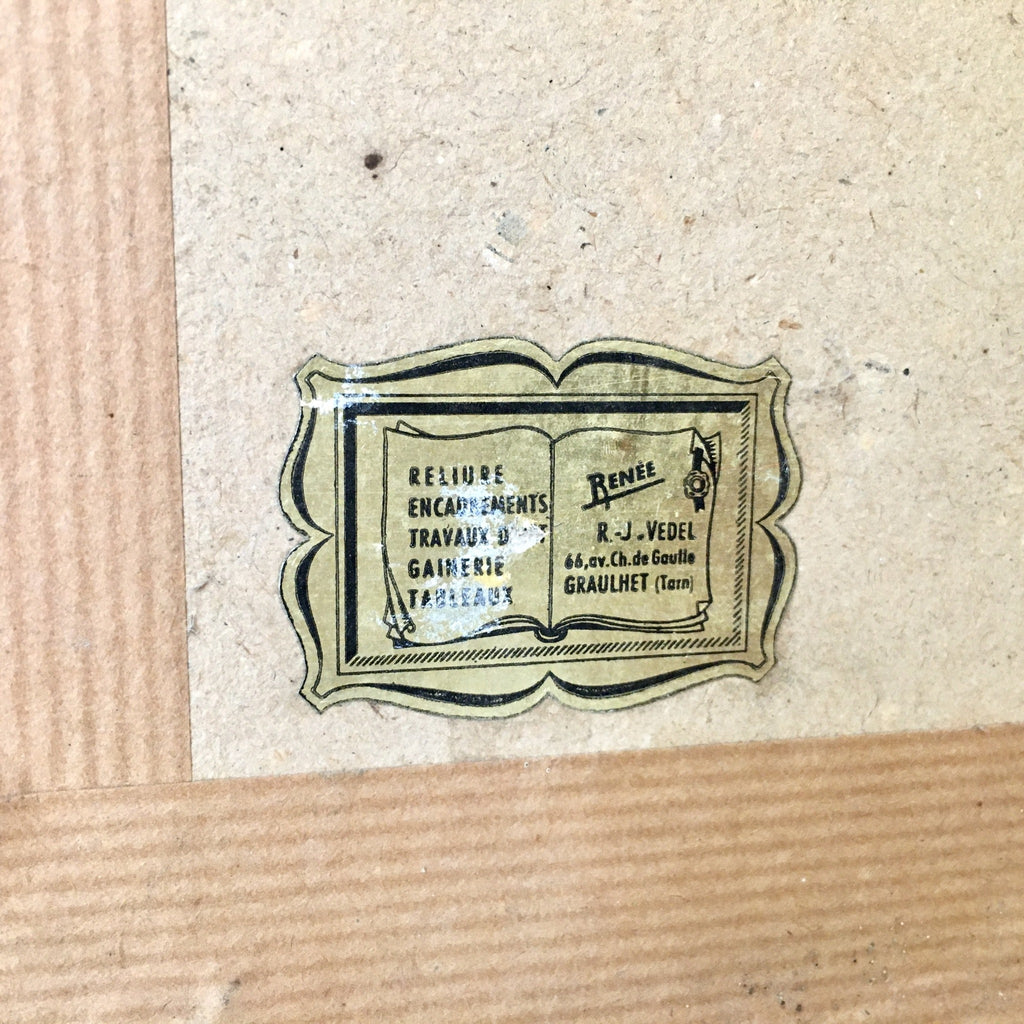 Illustration rose rose encadrement doré