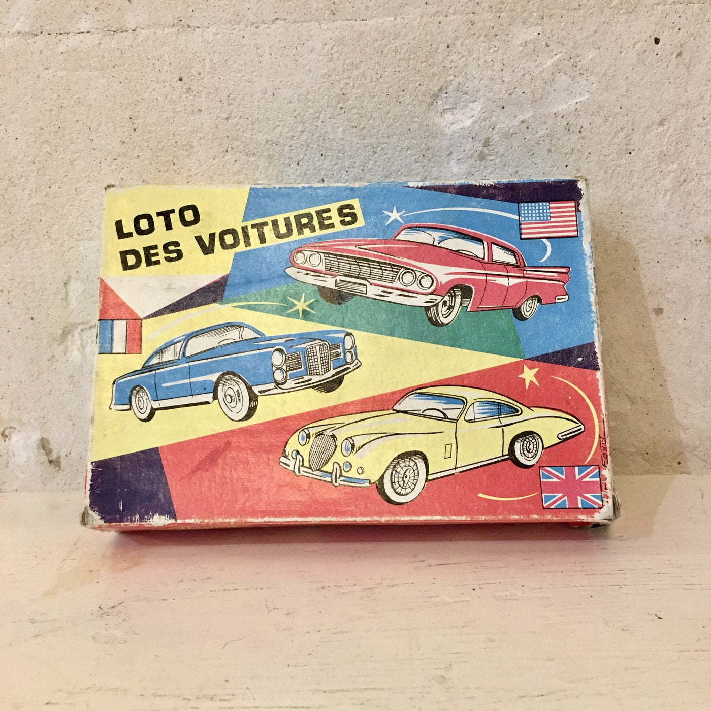 Jeu de loto des voitures