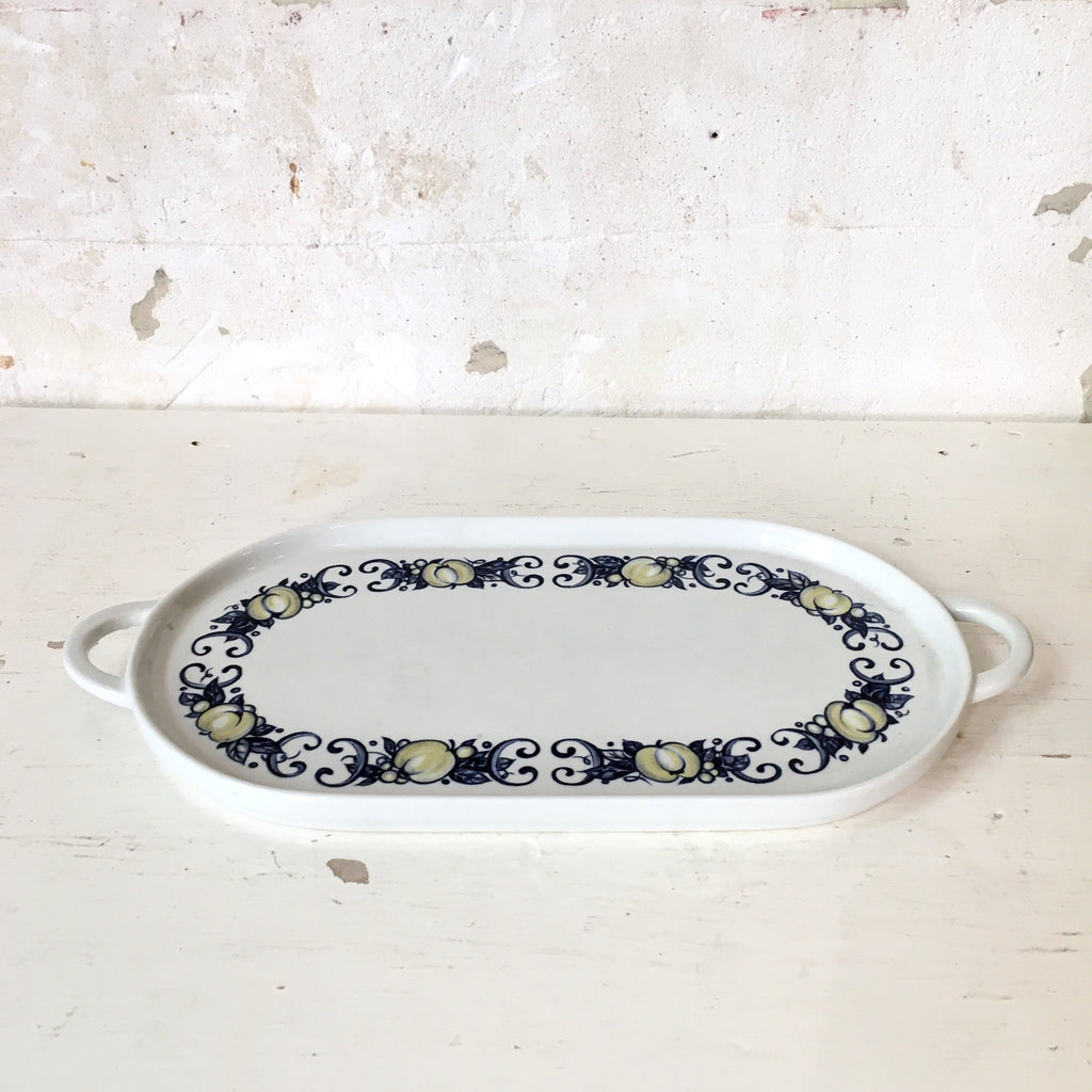 Plat à cake oval de Villeroy et Boch 'Cadiz'