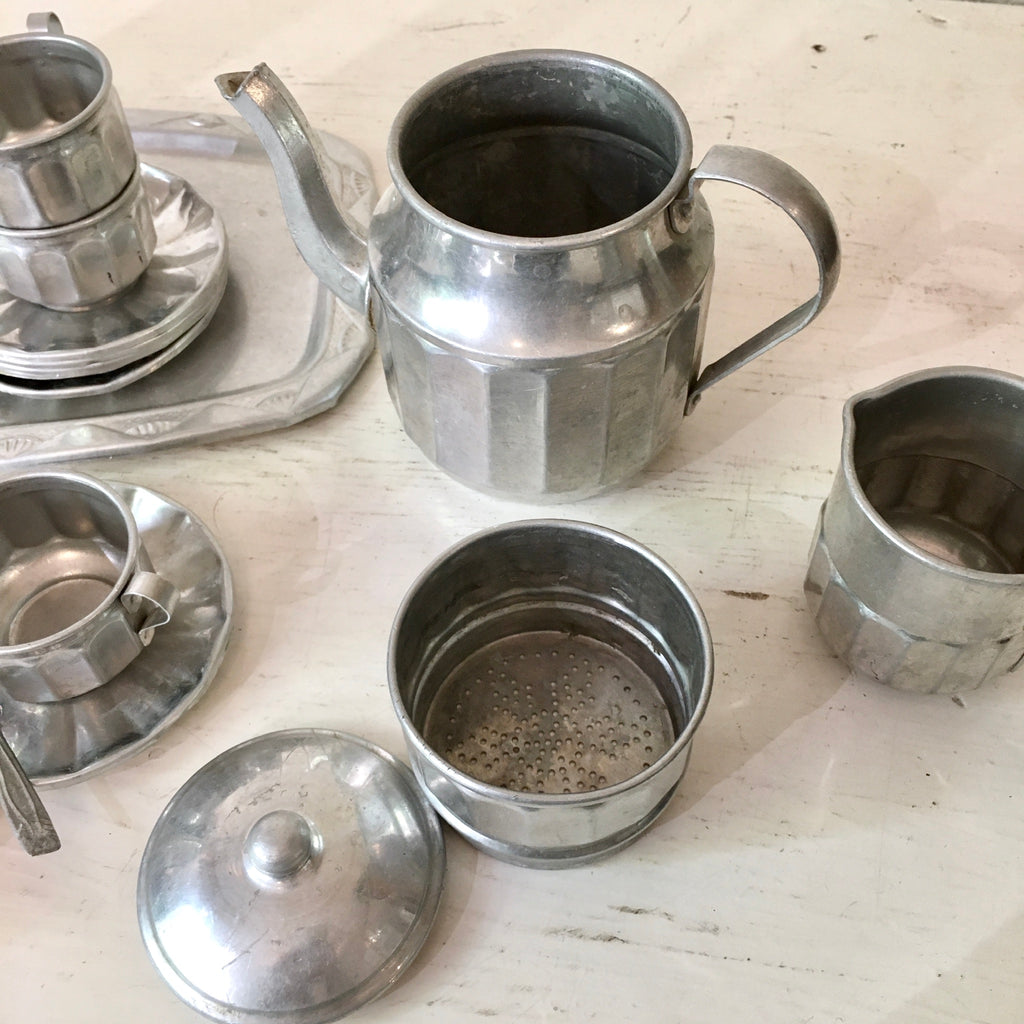 Service à café dinette en alu